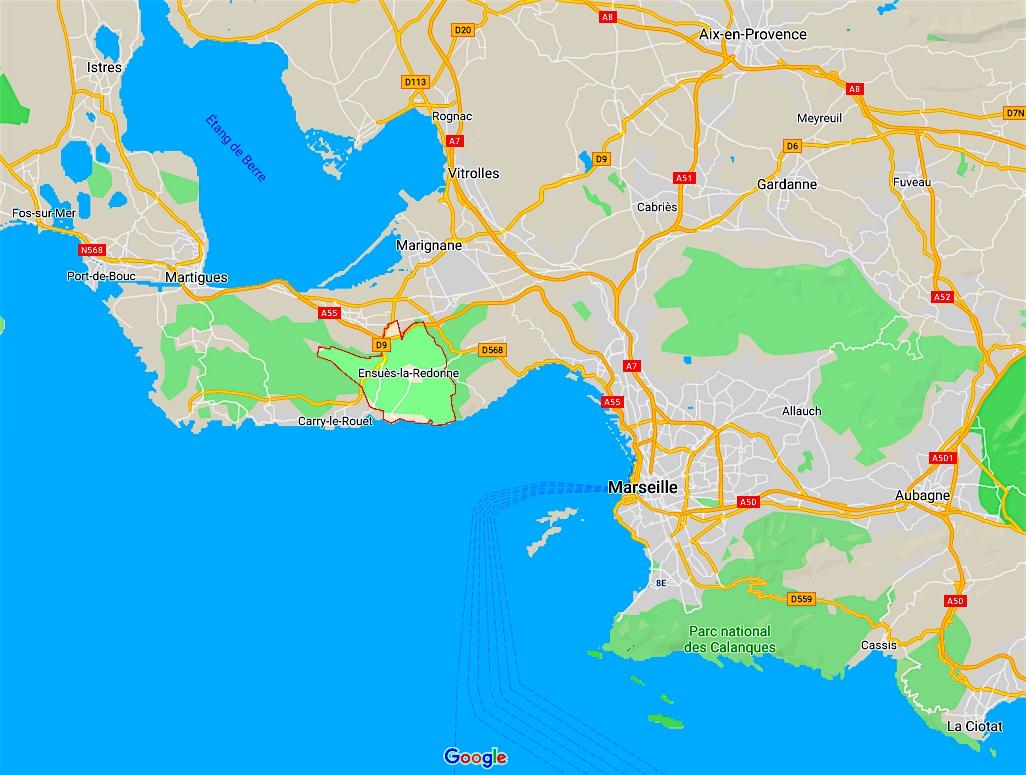 Google maps ensues